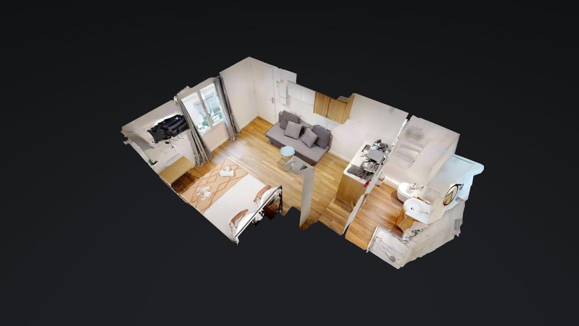 135 Suite Franck - Charmant Studio A Paris Extérieur photo