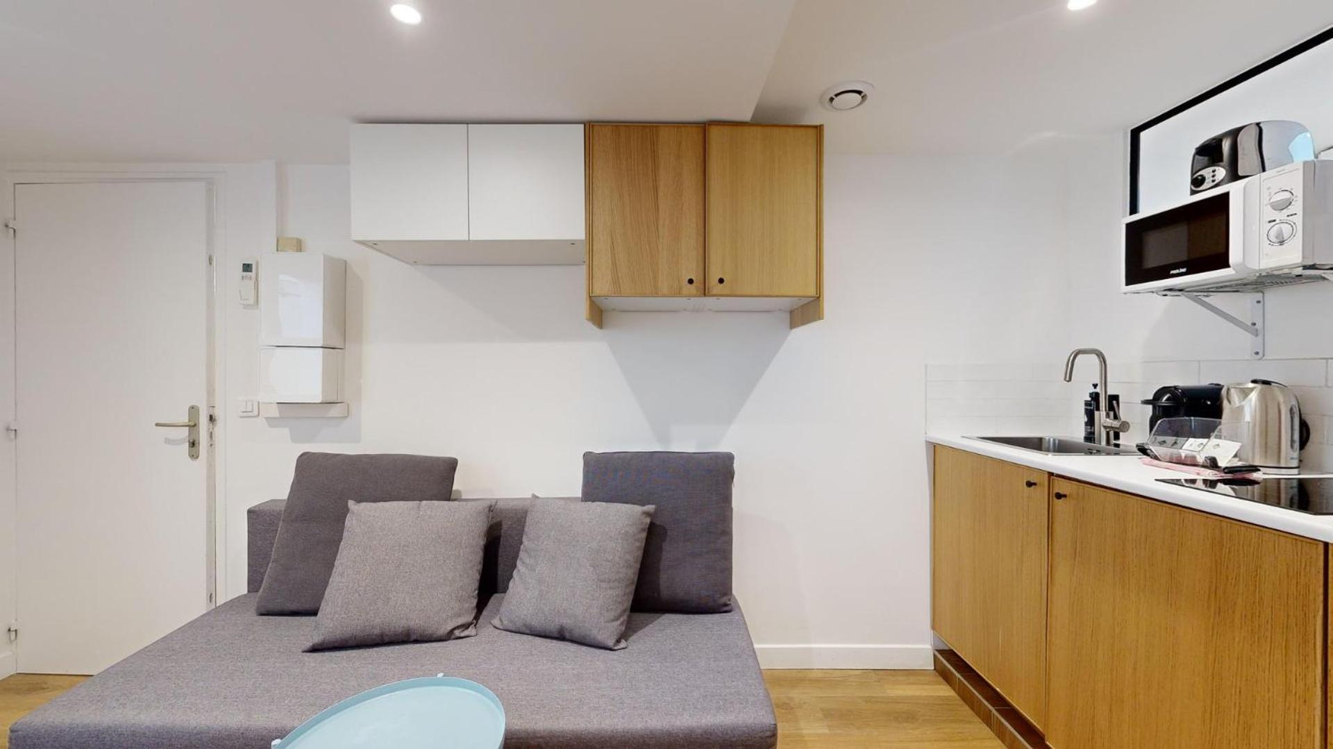 135 Suite Franck - Charmant Studio A Paris Extérieur photo